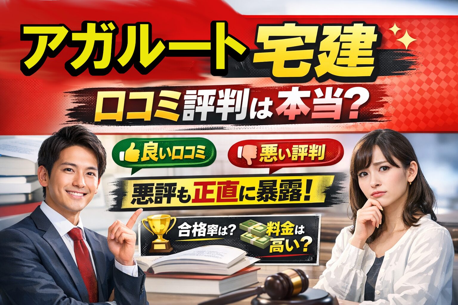 アガルート宅建の口コミ評判は本当？悪い評判も正直レビュー