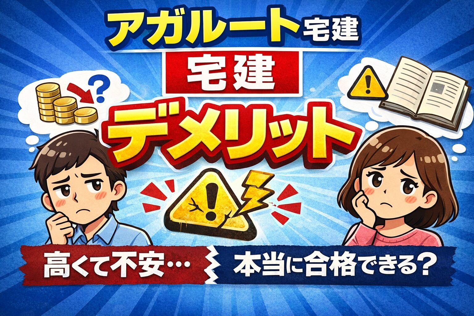 アガルート宅建デメリット